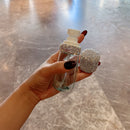 Backlit view showcasing clarity and texture of polypropylene material