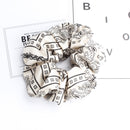 White Cashew Scrunchie B2-12  Variant