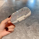 FITINY Luxe Acrylic Pill Organizer Box front view on white background