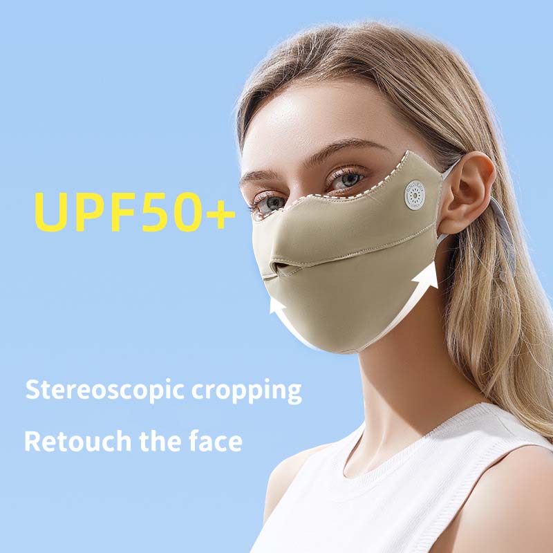 UPF50+ Face Mask Washable Reusable Exercise Breathable Sun Protection Sports Face Mask for Man andWomen