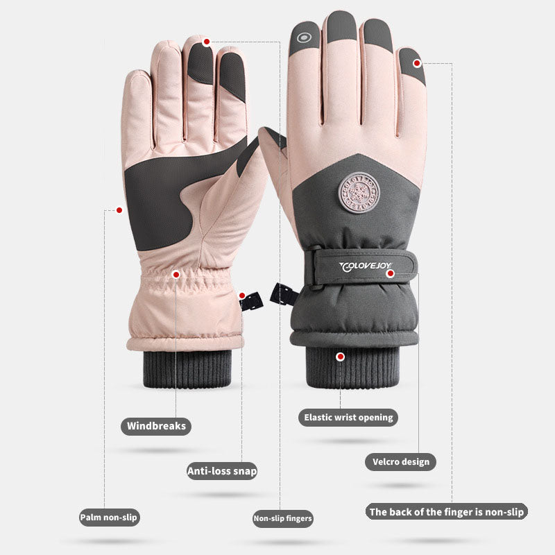 Winter Skiing Warm Gloves