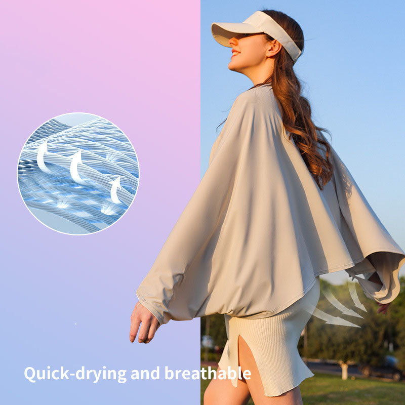 UPF 50+  Sun Wraps for Women UV Protection Cooling  Beach Shawl - Sun Protective