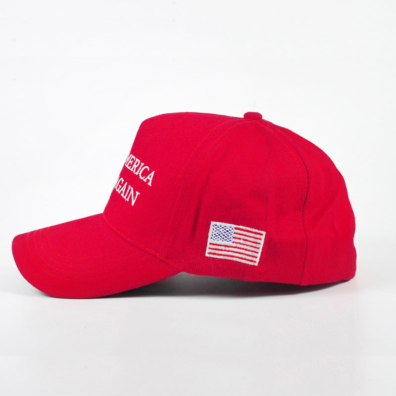 Make America Great Again Hat TRUMP Hat High Quality Cotton Baseball Cap Red