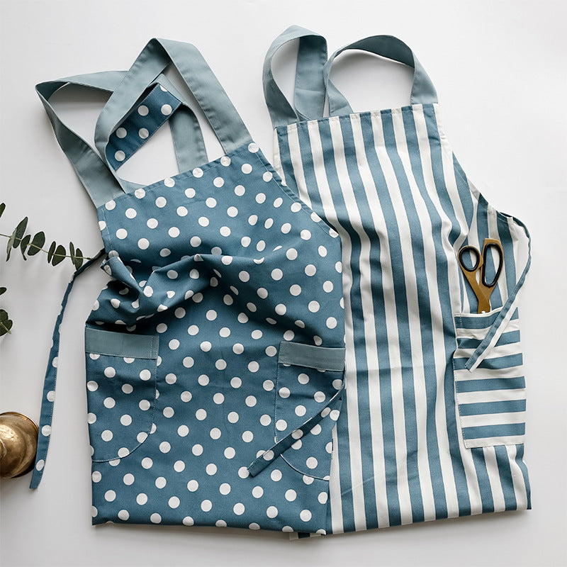 Quick-drying vest polka dot apron