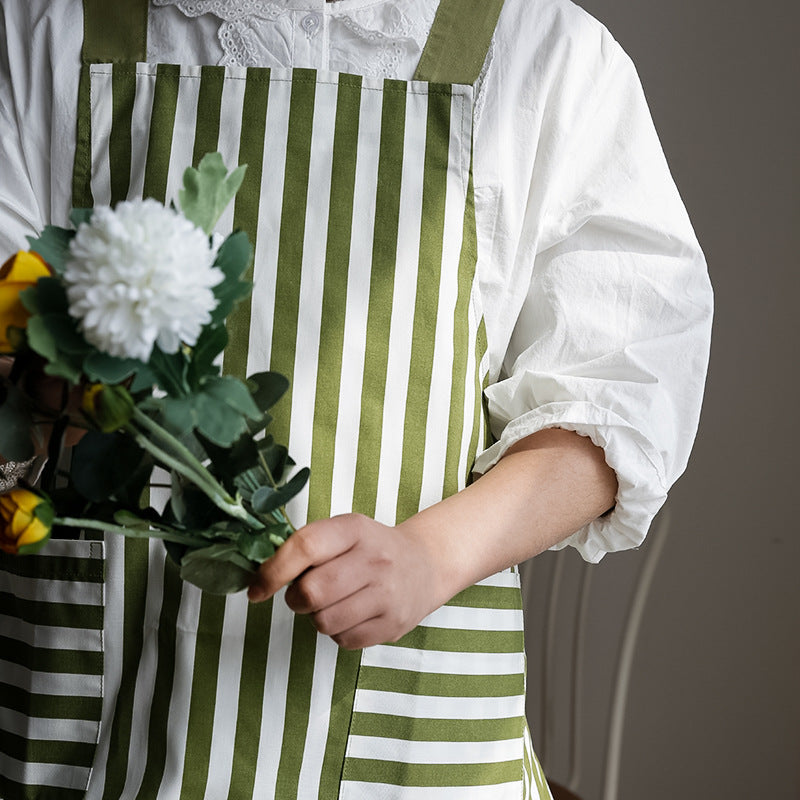 Quick-drying vest polka dot apron