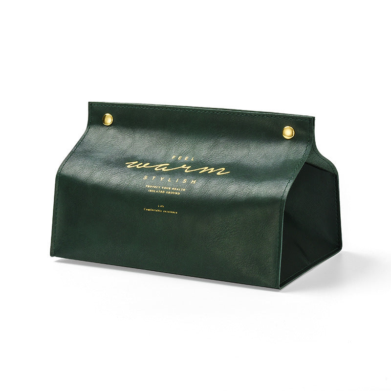 Leather Drawer Box Is Suitable for Living Room and Car