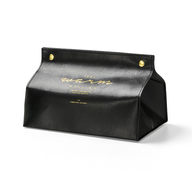 Leather Drawer Box Is Suitable for Living Room and Car