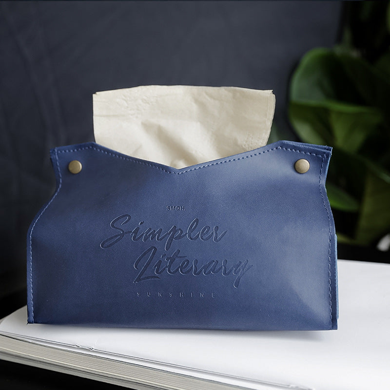 PU Leather tissue box