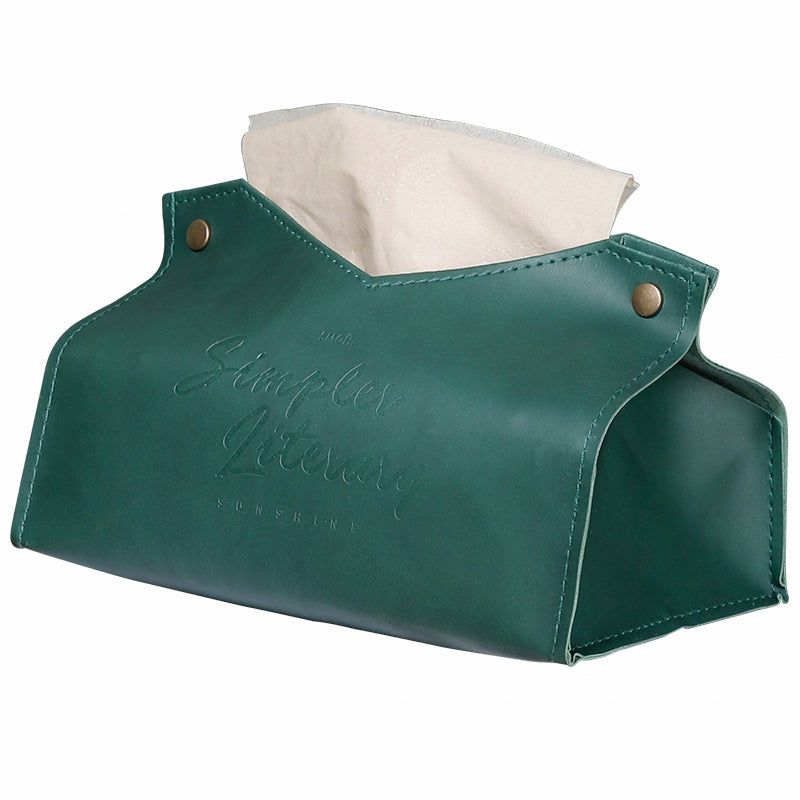 PU Leather tissue box