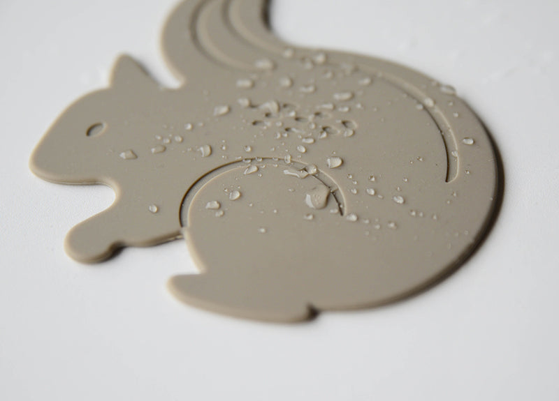 Cute Silicone Coaster Cartoon Children Nordic Baby Washable Cup Mat Insulation