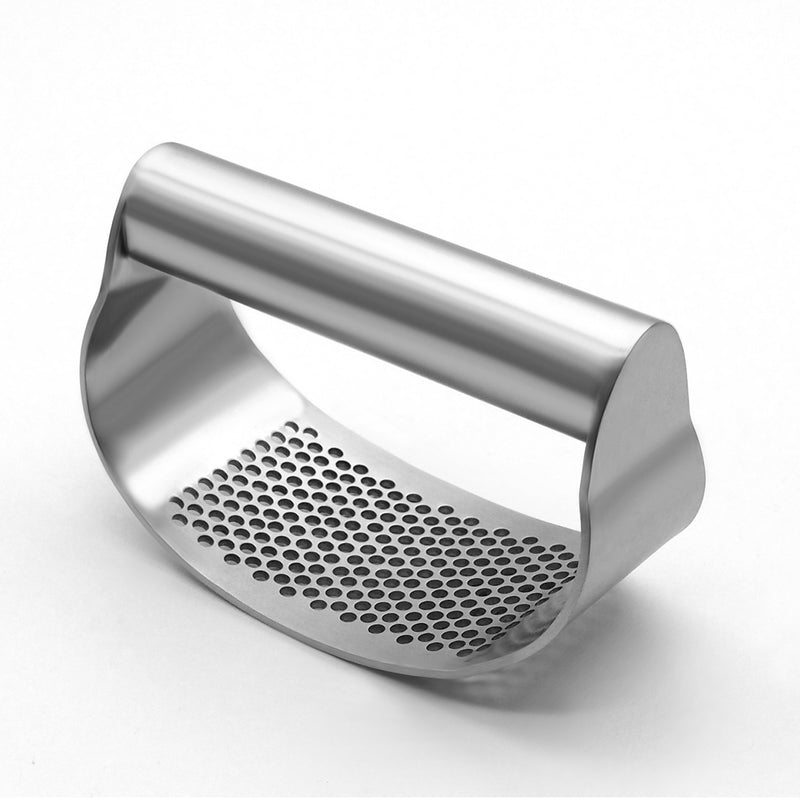 Hand-held Garlic Press