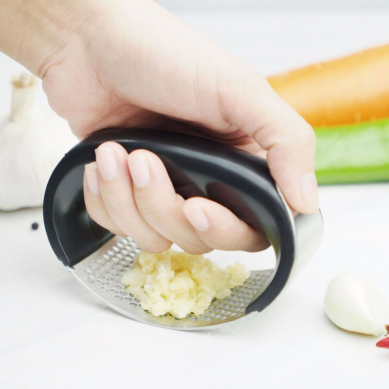 Stainless Steel Garlic Press Garlic Chopper Crusher Ginger Press