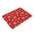 Christmas theme western placemat