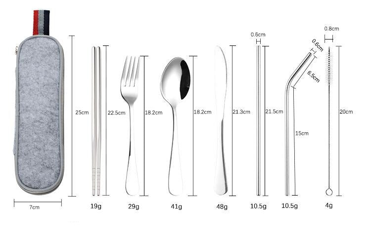 Travel Camping Cutlery Set