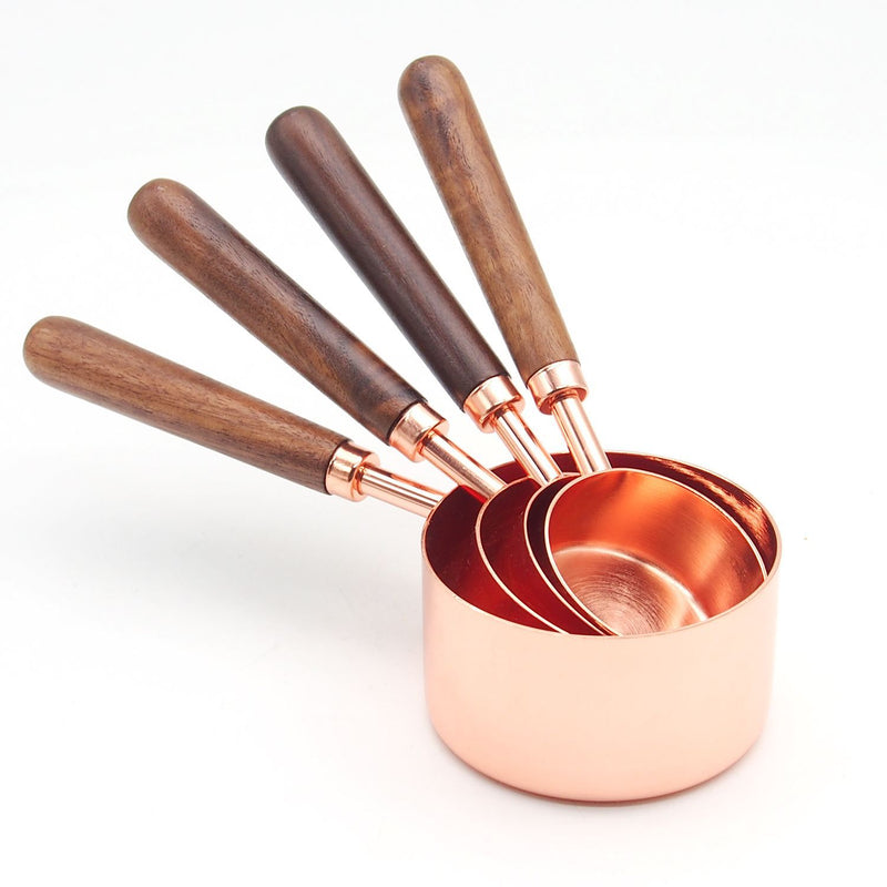 Rose Gold Measuring Cup Set of 4