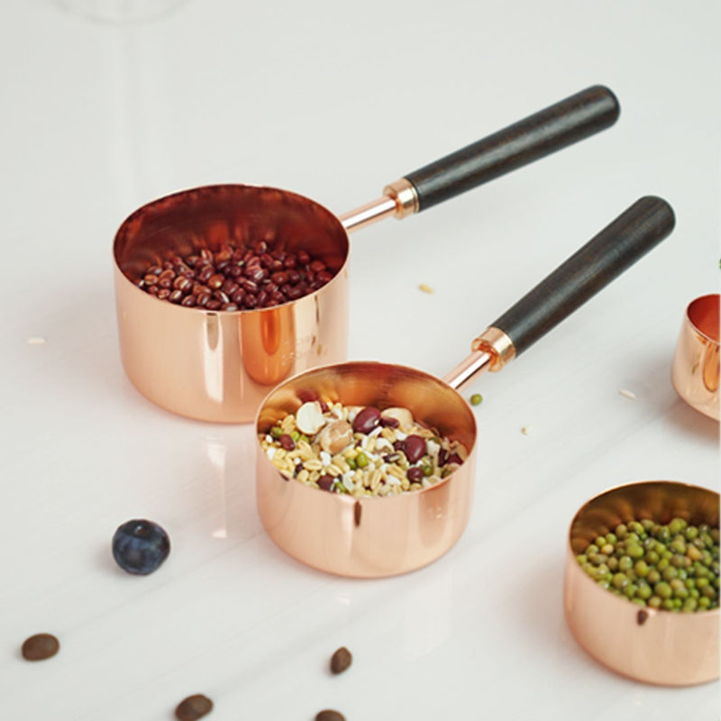 Rose Gold Measuring Cup Set of 4