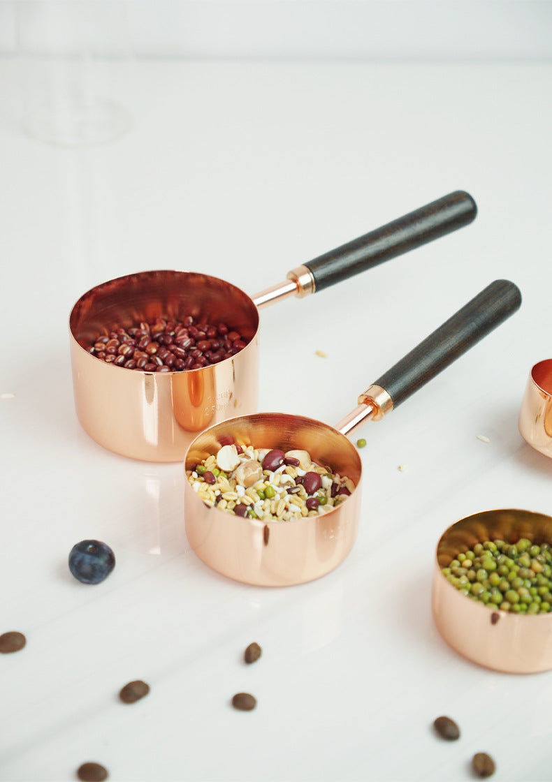 Rose Gold Measuring Cup Set of 4