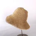 Foldable Sunscreen Crochet Fisherman Hat Summer