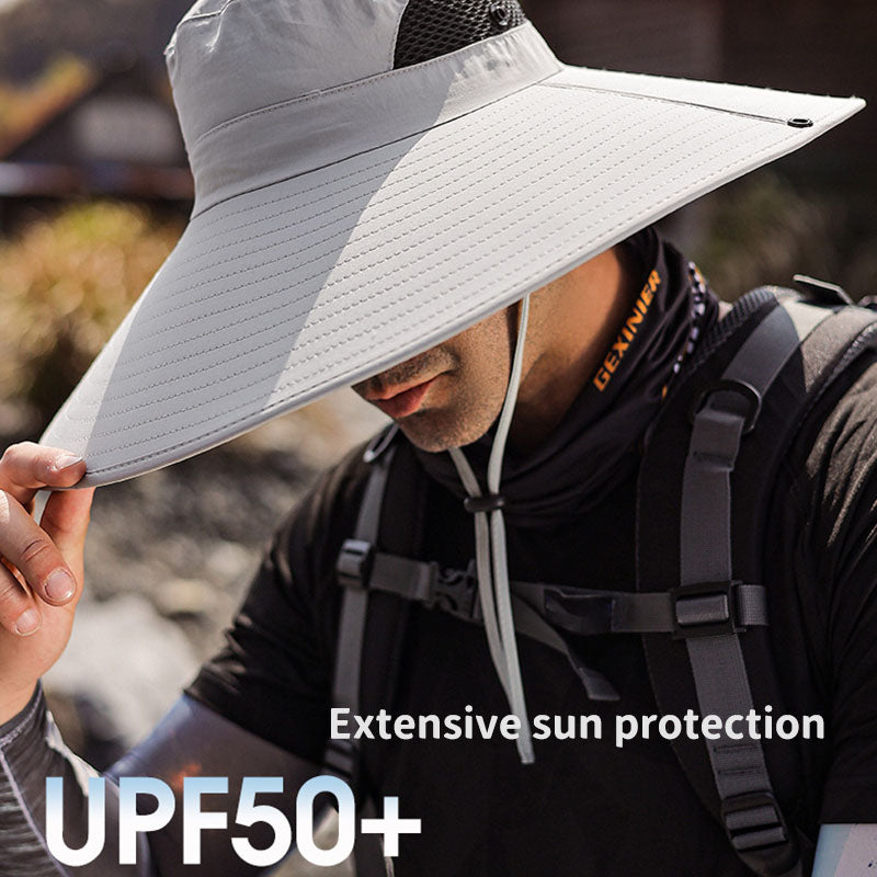 Fisherman hat Quick-drying Sun Hat Outdoor UV Protection Sunscreen Breathable Mountaineering Fishing