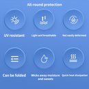 Summer sunshade fisherman hat outdoor mountaineering fishing sunscreen hat neck guard big brim men's hat