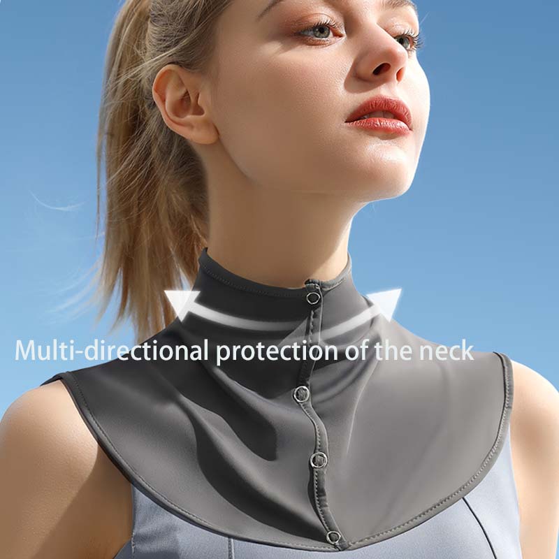 Ice Silk Sunscreen Neck Protector Outdoor Driving Shade Shawl Breathable Light Sunscreen