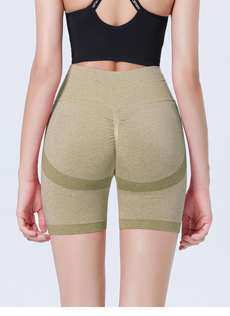 High Waist Hip-lifting Sports Shorts Yoga Pants Training Pants