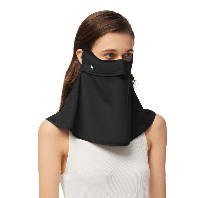 UPF 50+Face Mask Ice Silk Breathable Sun Protection Outdoor Sports Camping Hiking Neck Scarf