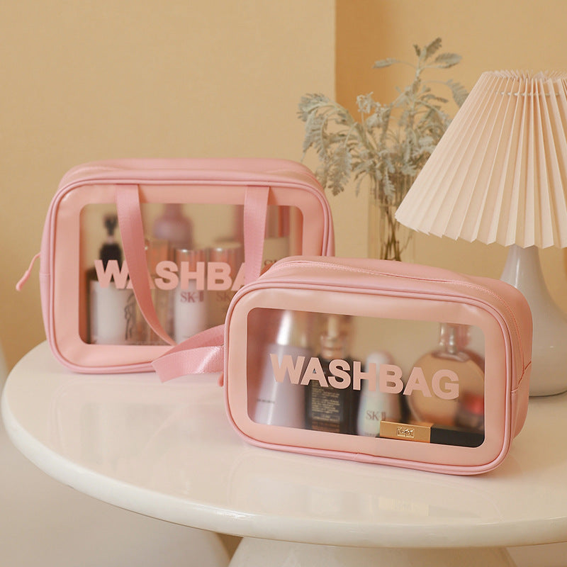 Matte Translucent PVC Wash Bag