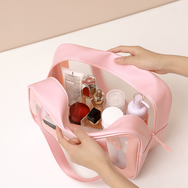 Matte Translucent PVC Wash Bag