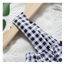 Girls Swimsuit 3-Piece Swimwear Bikini Tankini Beachwear Bathing Suit with Cap