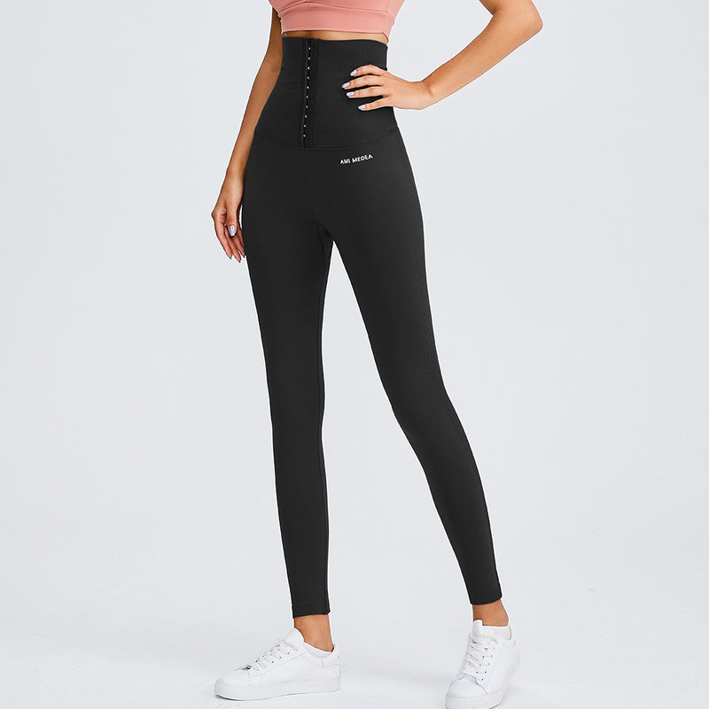 High-waisted Abdomen and Hips Fitness Pants Yoga Pants