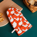 Cute Microwave Oven Oven Insulated Gloves