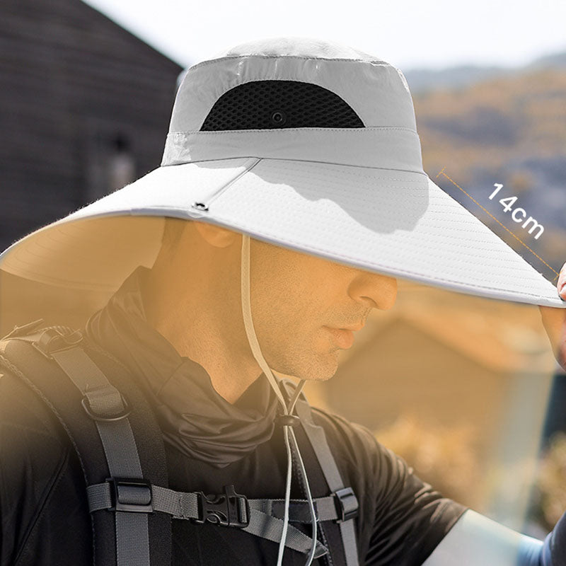 Fisherman hat Quick-drying Sun Hat Outdoor UV Protection Sunscreen Breathable Mountaineering Fishing