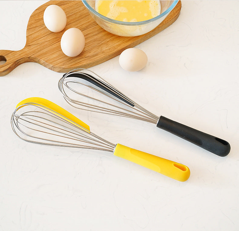 12-Inch Balloon Whisk Scrap Blade Egg Beater