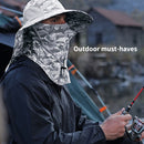 Summer sunshade fisherman hat outdoor mountaineering fishing sunscreen hat neck guard big brim men's hat