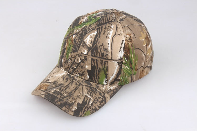 Outdoor sunscreen quick-drying men's and women's camouflage baseball caps