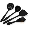 Silicone kitchenware 4-piece cooking spoon spatula non-stick spatula spoon set kitchen utensils