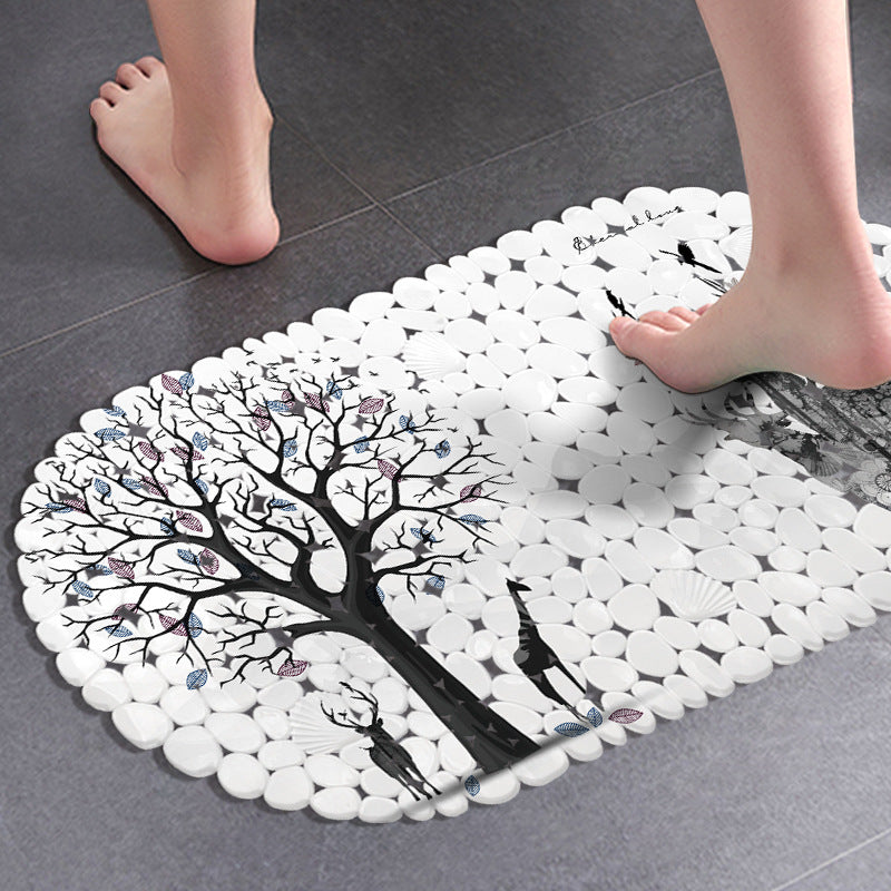 Bathroom Printing Anti-slip Mat PVC