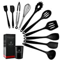 10-piece non-stick silicone spatula kitchen tool set  Kitchen Cooking Utensils Set