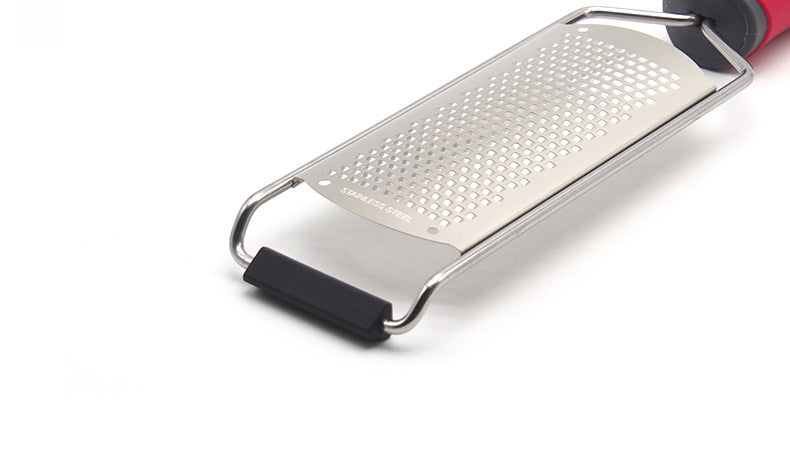 Cheese Grater & Zester Sharp Stainless Steel Blade, Protective Cover and Cleaning brush, Dishwasher Safe