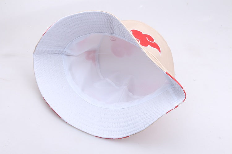 Outdoor Sun Shade Cartoon Print Cloud Fisherman Hat