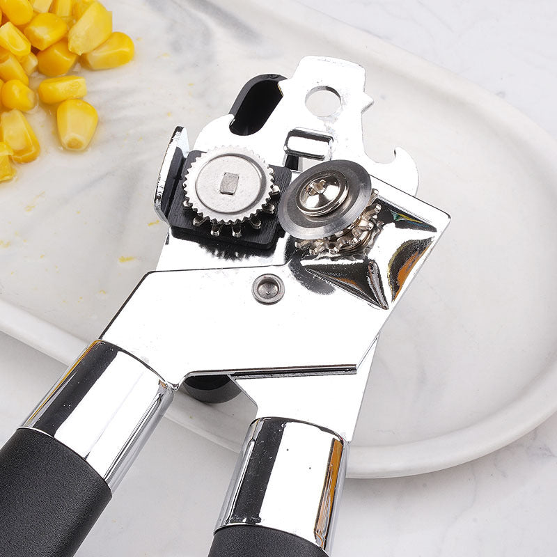 Stainless Steel Multi-function Can Opener Can Opener Powerful Can with Bottle Opener