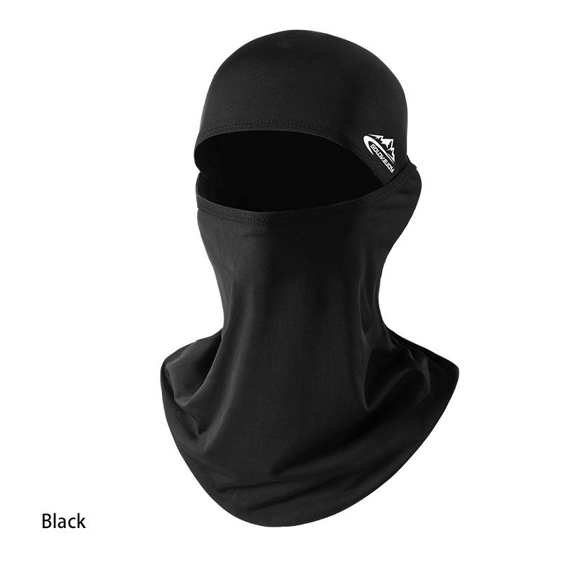 Summer Ice Silk Sunscreen Hood Men's and Women's Cycling Mask Multi-Functional Sports Anti-Shedding Magic Bandana