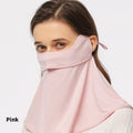 UPF 50+Face Mask Ice Silk Breathable Sun Protection Outdoor Sports Camping Hiking Neck Scarf