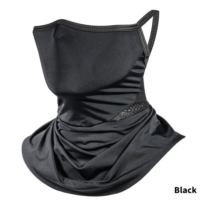 Cycling mask ice silk turban