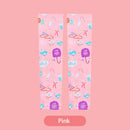 2Pairs Kid Arm Sleeves Sunscreen Sleeves Outdoor UV Protection Cartoon Cute Ice Sleeves for Boys and Girls