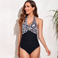 Women's One Piece Swimsuit Tummy Control V Neck Bathing Suits