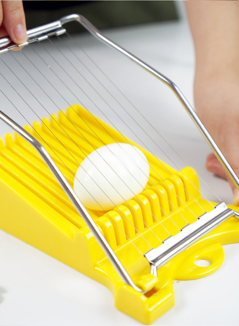 Luncheon Meat Slicer, Stainless Steel Wires Cuts 9 Slices